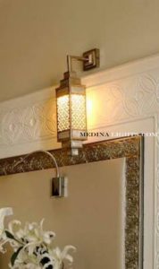 Brass Applique - Moroccan Lighting, Moroccan Lanterns, Moroccan Lamps, Moroccan Chandeliers