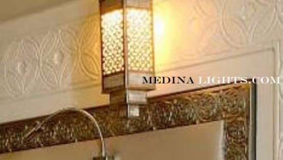 Brass Applique - Moroccan Lighting, Moroccan Lanterns, Moroccan Lamps, Moroccan Chandeliers