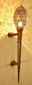 Brass Applique - Moroccan Lighting, Moroccan Lanterns, Moroccan Lamps, Moroccan Chandeliers