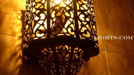 Brass Applique - Moroccan Lighting, Moroccan Lanterns, Moroccan Lamps, Moroccan Chandeliers