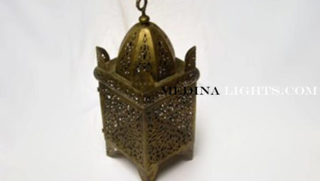 Brass Lamp - Moroccan Lighting, Moroccan Lanterns, Moroccan Lamps, Moroccan Chandeliers