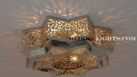 Brass Pendant - Moroccan Lighting, Moroccan Lanterns, Moroccan Lamps, Moroccan Chandeliers