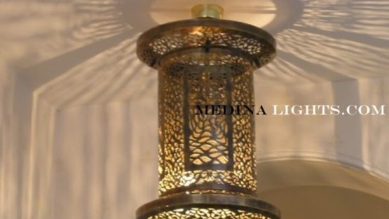 Brass Pendant - Moroccan Lighting, Moroccan Lanterns, Moroccan Lamps, Moroccan Chandeliers