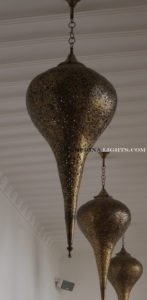 Brass Pendant - Moroccan Lighting, Moroccan Lanterns, Moroccan Lamps, Moroccan Chandeliers