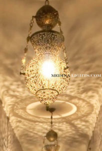 Brass Pendant - Moroccan Lighting, Moroccan Lanterns, Moroccan Lamps, Moroccan Chandeliers