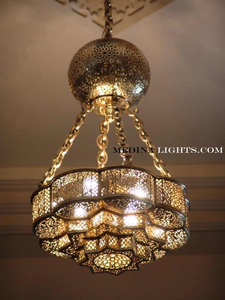 Brass Chandelier 58