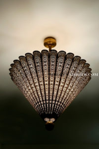 Brass Pendant - Moroccan Lighting, Moroccan Lanterns, Moroccan Lamps, Moroccan Chandeliers