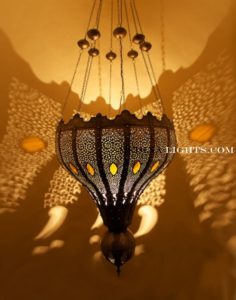 Brass Pendant - Moroccan Lighting, Moroccan Lanterns, Moroccan Lamps, Moroccan Chandeliers
