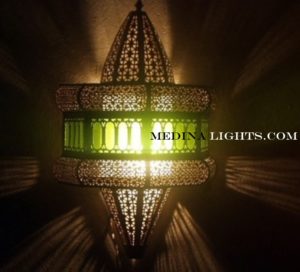 Glass Applique - Moroccan Lighting, Moroccan Lanterns, Moroccan Lamps, Moroccan Chandeliers