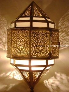 Glass Applique - Moroccan Lighting, Moroccan Lanterns, Moroccan Lamps, Moroccan Chandeliers