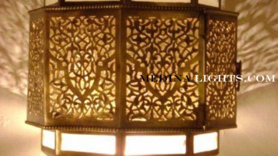 Glass Applique - Moroccan Lighting, Moroccan Lanterns, Moroccan Lamps, Moroccan Chandeliers