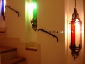 Glass Applique - Moroccan Lighting, Moroccan Lanterns, Moroccan Lamps, Moroccan Chandeliers