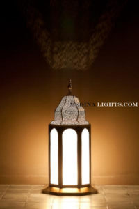 Glass Lamp - Moroccan Lighting, Moroccan Lanterns, Moroccan Lamps, Moroccan Chandeliers