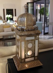 Glass Lamp - Moroccan Lighting, Moroccan Lanterns, Moroccan Lamps, Moroccan Chandeliers