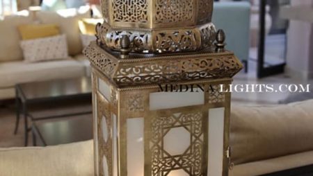 Glass Lamp - Moroccan Lighting, Moroccan Lanterns, Moroccan Lamps, Moroccan Chandeliers