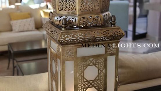 Glass Lamp - Moroccan Lighting, Moroccan Lanterns, Moroccan Lamps, Moroccan Chandeliers