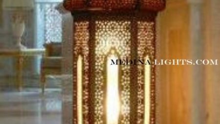 Glass Lamp - Moroccan Lighting, Moroccan Lanterns, Moroccan Lamps, Moroccan Chandeliers