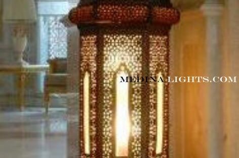 Glass Lamp - Moroccan Lighting, Moroccan Lanterns, Moroccan Lamps, Moroccan Chandeliers