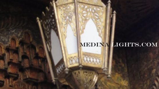 Glass Lamp - Moroccan Lighting, Moroccan Lanterns, Moroccan Lamps, Moroccan Chandeliers