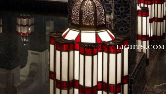 Glass Lamp - Moroccan Lighting, Moroccan Lanterns, Moroccan Lamps, Moroccan Chandeliers