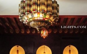 Glass Lamp - Moroccan Lighting, Moroccan Lanterns, Moroccan Lamps, Moroccan Chandeliers
