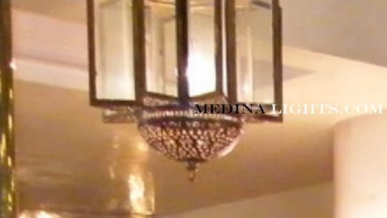 Glass Lamp - Moroccan Lighting, Moroccan Lanterns, Moroccan Lamps, Moroccan Chandeliers