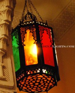 Glass Pendant - Moroccan Lighting, Moroccan Lanterns, Moroccan Lamps, Moroccan Chandeliers