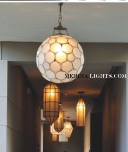 Glass Pendant - Moroccan Lighting, Moroccan Lanterns, Moroccan Lamps, Moroccan Chandeliers