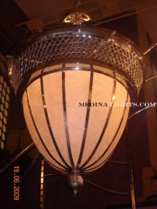 Glass Pendant - Moroccan Lighting, Moroccan Lanterns, Moroccan Lamps, Moroccan Chandeliers