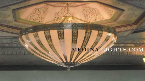 Glass Pendant - Moroccan Lighting, Moroccan Lanterns, Moroccan Lamps, Moroccan Chandeliers