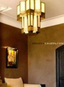 Glass Pendant - Moroccan Lighting, Moroccan Lanterns, Moroccan Lamps, Moroccan Chandeliers